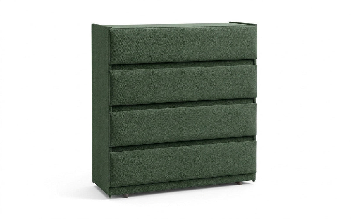Lorenco dresser in Royal I Field fabric, product photo on white background