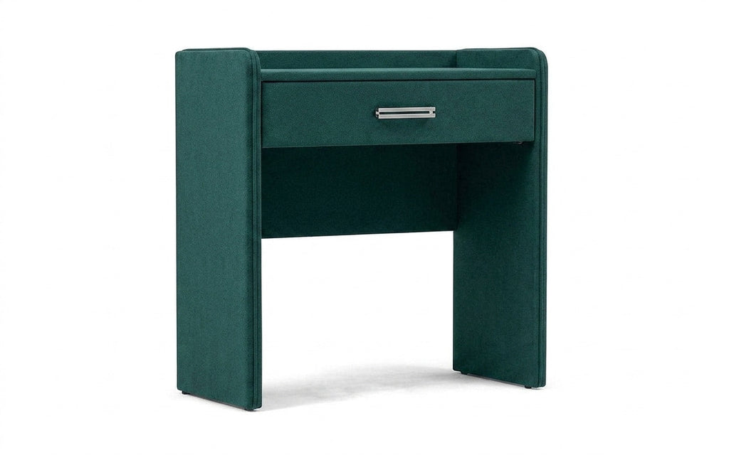 Fransis dressing table in Aura 09 fabric, product photo on white background