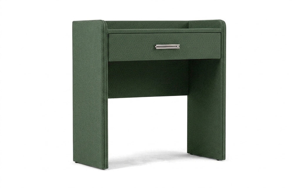 Fransis dressing table in Royal I Field fabric, product photo on white background