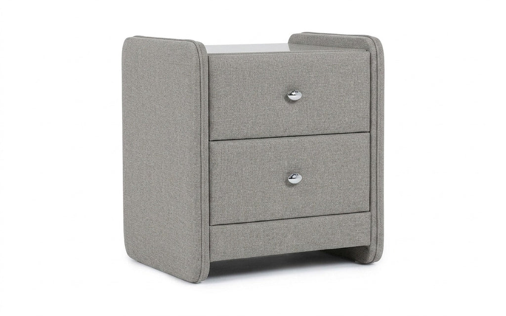 Classic 2 nightstand in Forte 16 fabric, product photo on white background