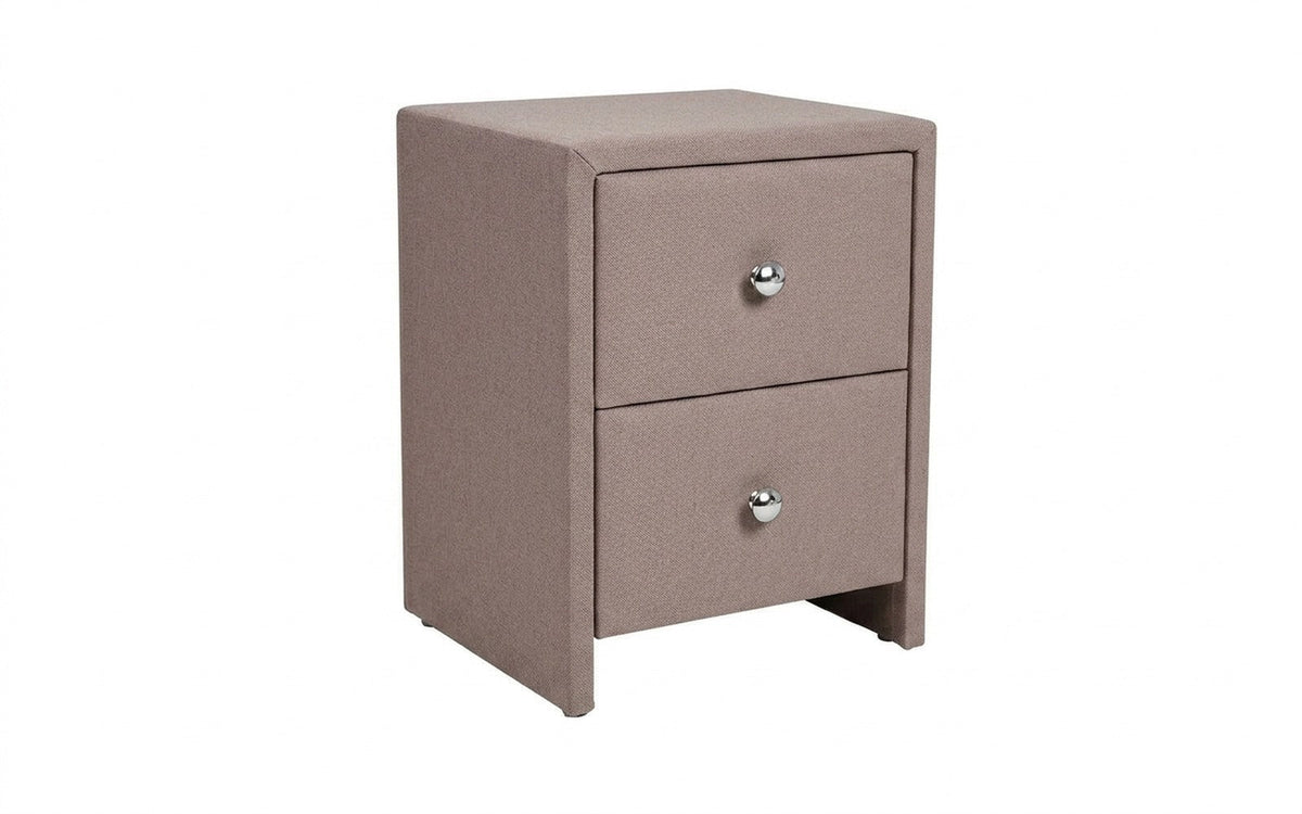 Hanna nightstand in Balance 290 fabric, product photo on white background