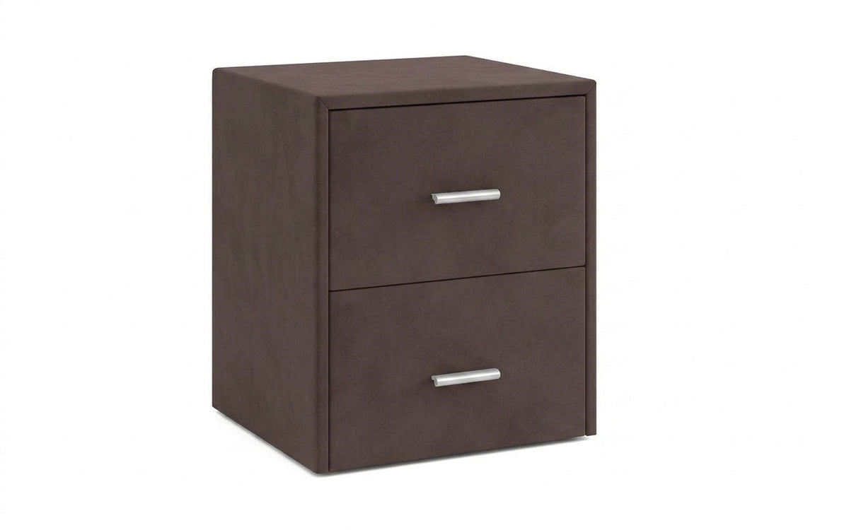 Magda nightstand in Balance 235 fabric, product photo on white background
