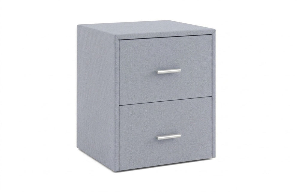 Magda nightstand in Balance 900 fabric, product photo on white background