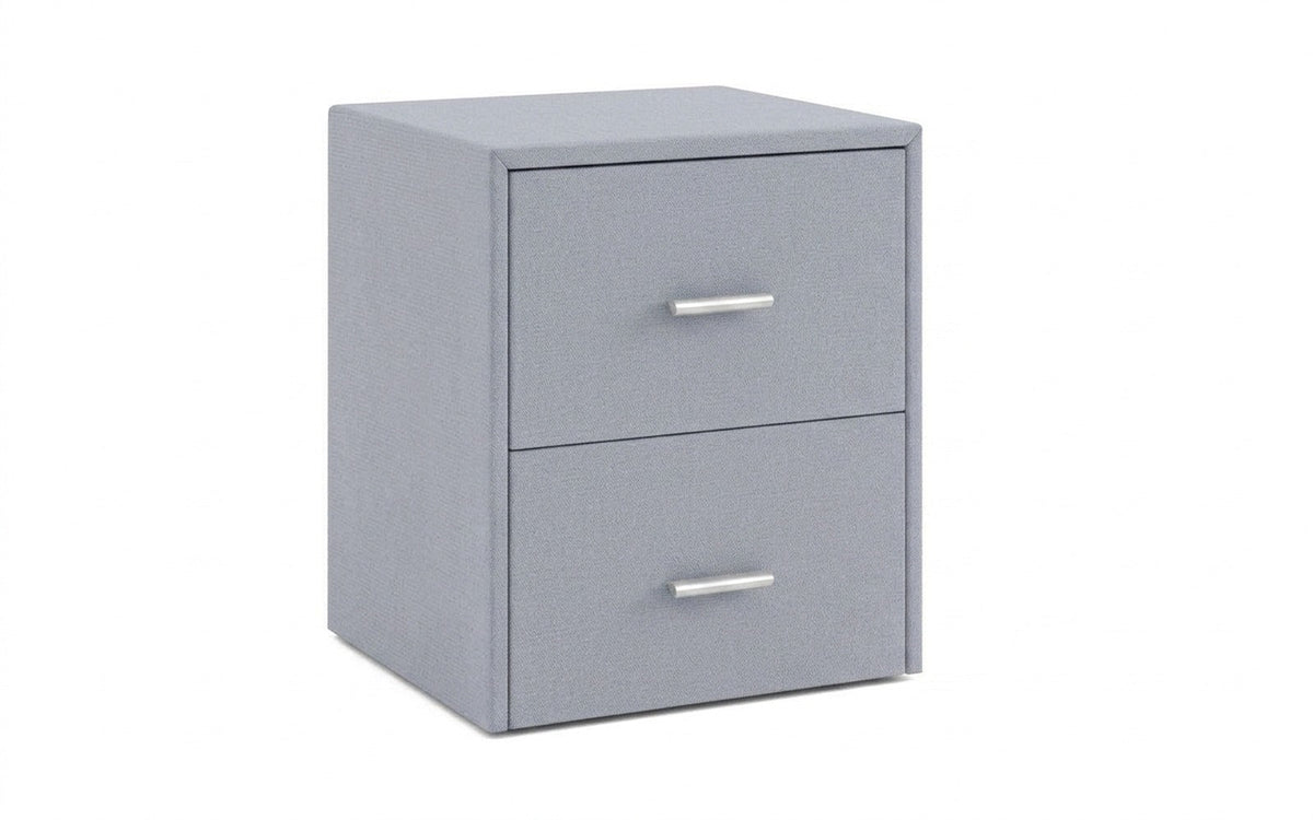 Magda nightstand in Balance 900 fabric, product photo on white background