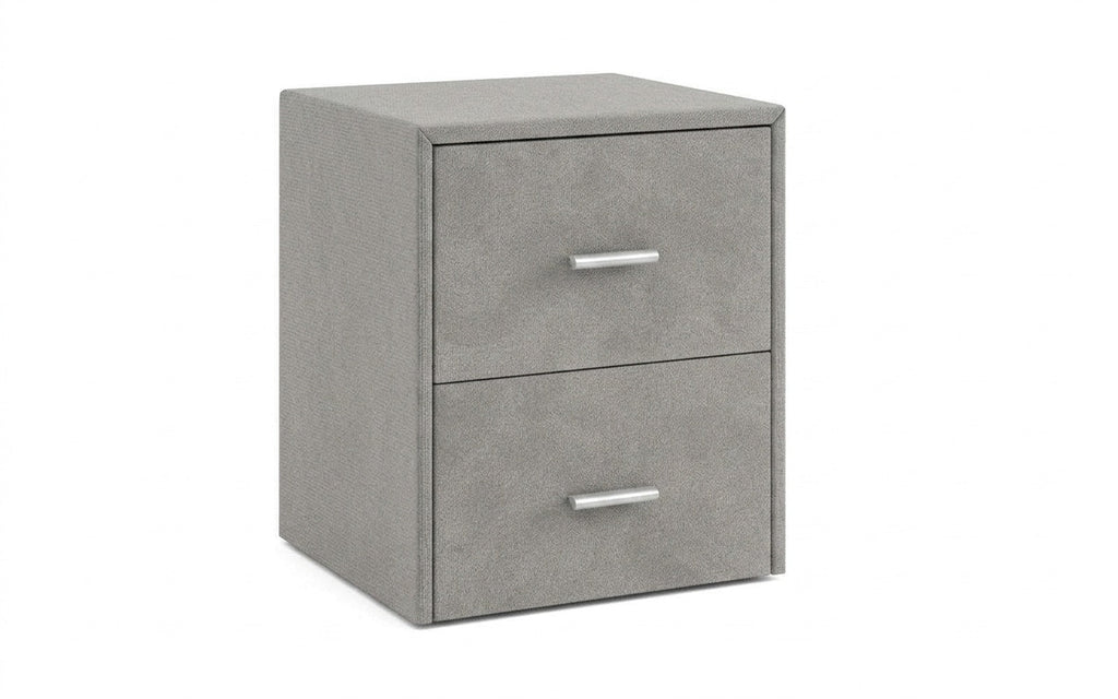 Magda nightstand in Dumont 24 fabric, product photo on white background