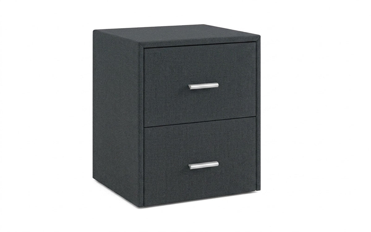 Magda nightstand in Forte 13 fabric, product photo on white background