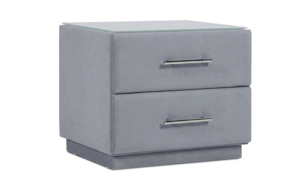 Marco nightstand in Balance 900 fabric, product photo on white background