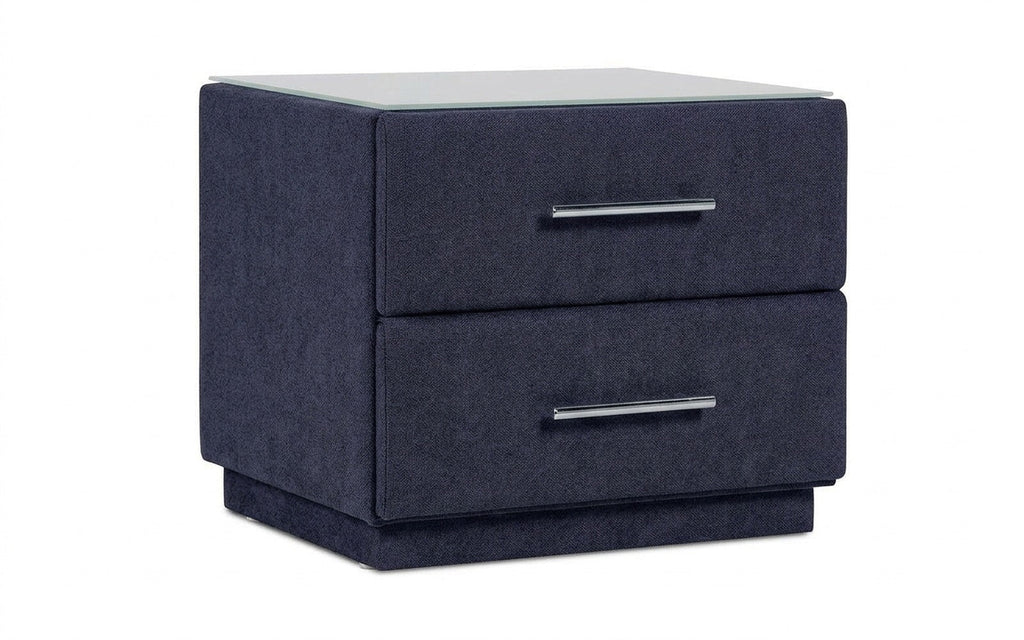 Marco nightstand in Casanova Scandy fabric, product photo on white background