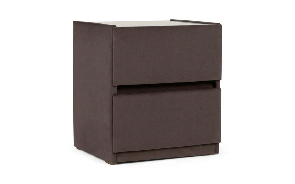 Oscar nightstand in Balance 235 fabric, product photo on white background