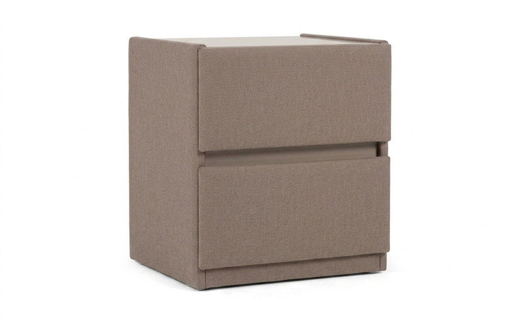 Oscar nightstand in Balance 290 fabric, product photo on white background