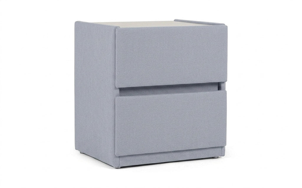 Oscar nightstand in Balance 900 fabric, product photo on white background