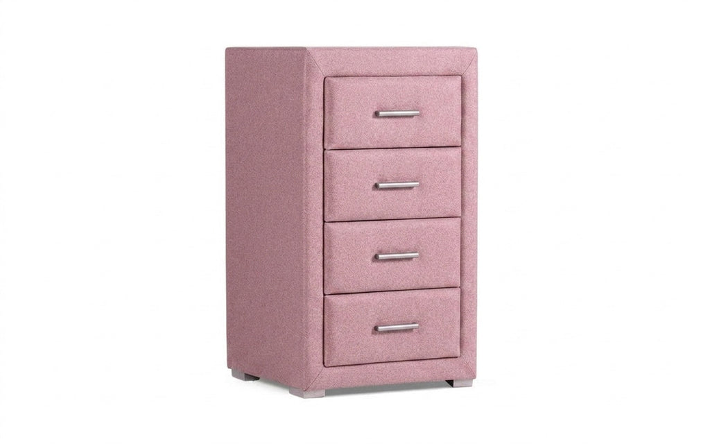 Richmond nightstand in Aura 06 fabric, product photo on white background