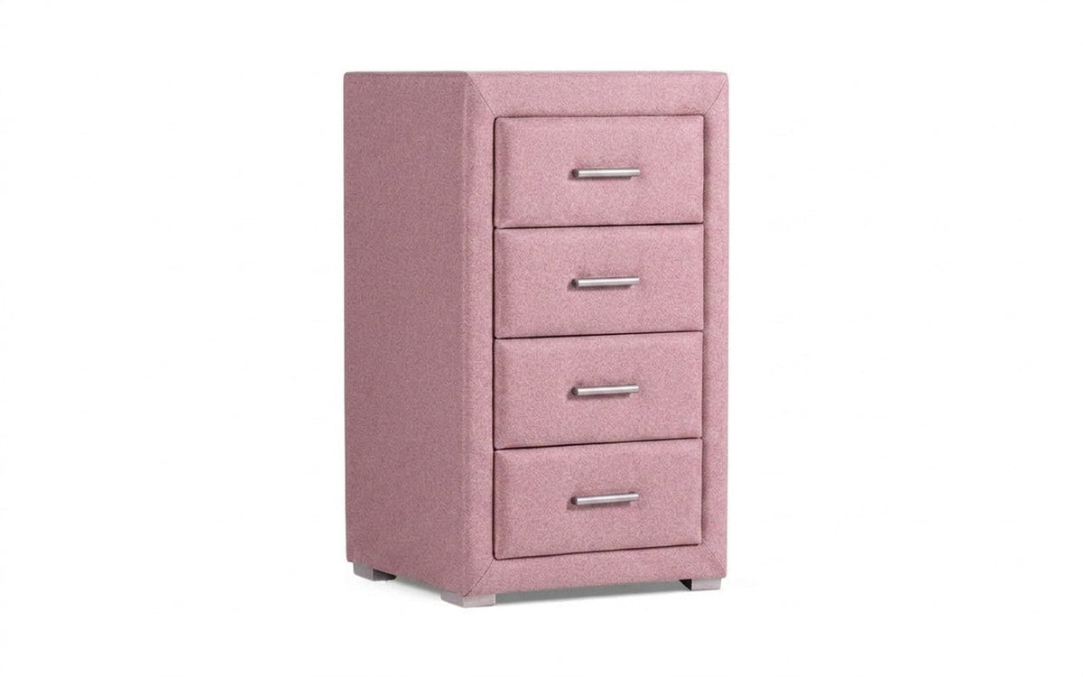 Richmond nightstand in Aura 06 fabric, product photo on white background
