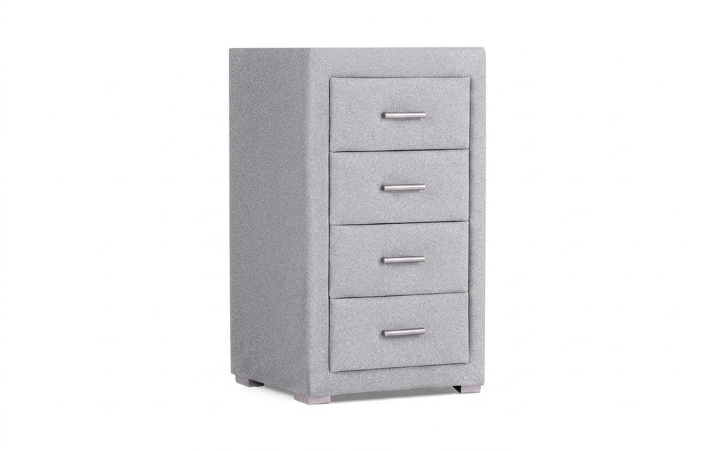 Richmond nightstand in Aura 12 fabric, product photo on white background
