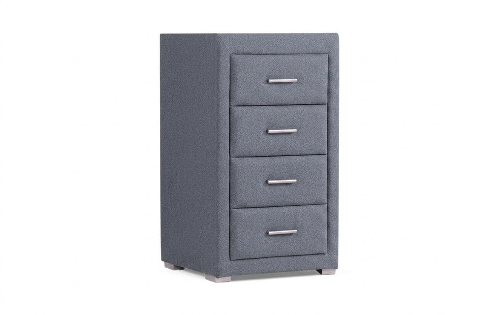 Richmond nightstand in Aura 15 fabric, product photo on white background