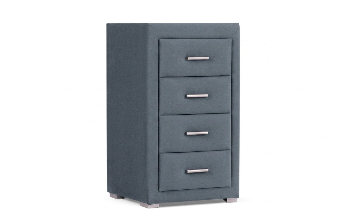 Richmond nightstand in Balance 996 fabric, product photo on white background