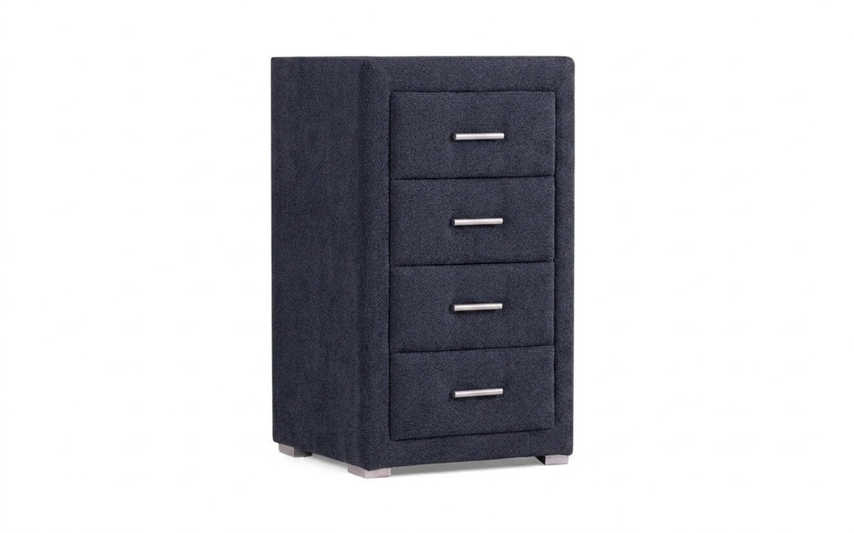 Richmond nightstand in Casanova Scandy fabric, product photo on white background