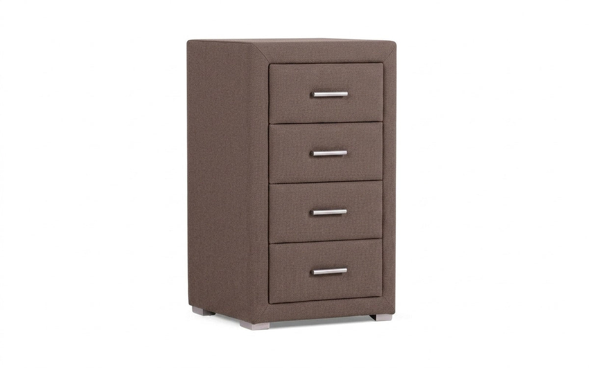 Richmond nightstand in Dumont 31 fabric, product photo on white background