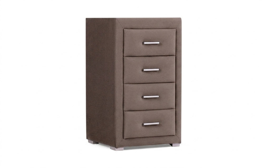 Richmond nightstand in Shammy Matte fabric, product photo on white background