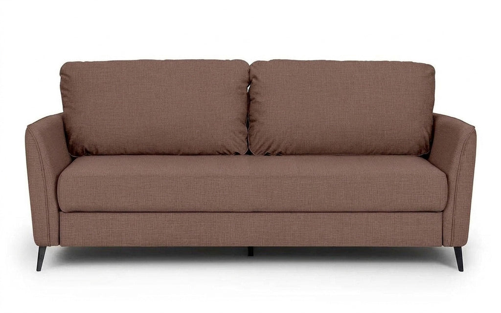 Laguna sofa bed in Lidot Lilac fabric, product photo on white background